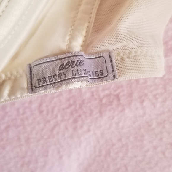 Aerie Pretty Luxuries Rhinestone Reese Bra 34A - Picture 3 of 6